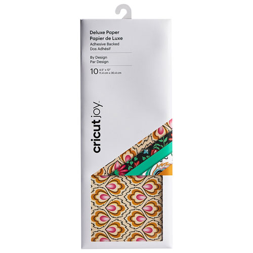 Cricut Joy Adhesive Deluxe Paper - Multi - 10 Sheets