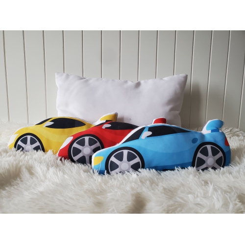 Kids Car Throw Pillow Car Plush Toy Car Room Decor Kids Room