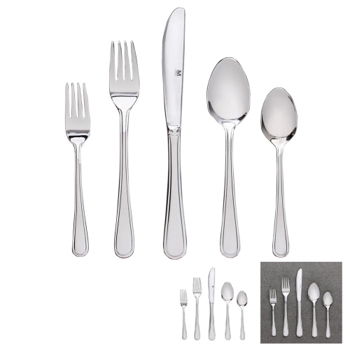 Bebelelo 20PC Stainless Steel Flatware Cutlery Set for Home Kitchen, Nice