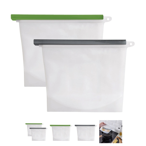 BELelo – sacs réutilisables en silicone pour conservation des aliments, 1,5 l, paquet de 4, 1,5