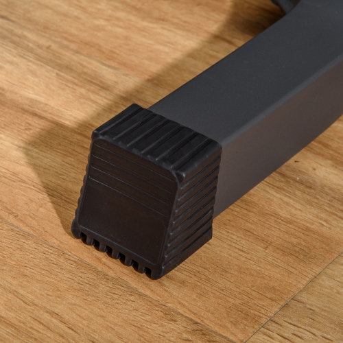 Soozier Weight Bench Stand with Squat Rack, Adjustable Olympic Bench, Multifunctional Arm Curl Pad, Leg Extension, Barbell Stand, Strength Training,