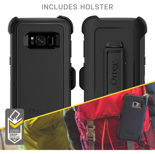 Étui Defender d’OtterBox pour Galaxy S8 plus de Samsung - Boîte ouverte