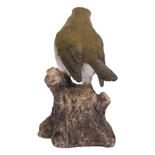 Hi-Line Gift Ltd Motion Activated Singing Robin On Stump