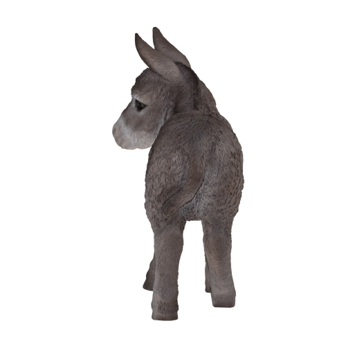 Hi-Line Gift Ltd Standing Donkey Looking Left Garden Statue