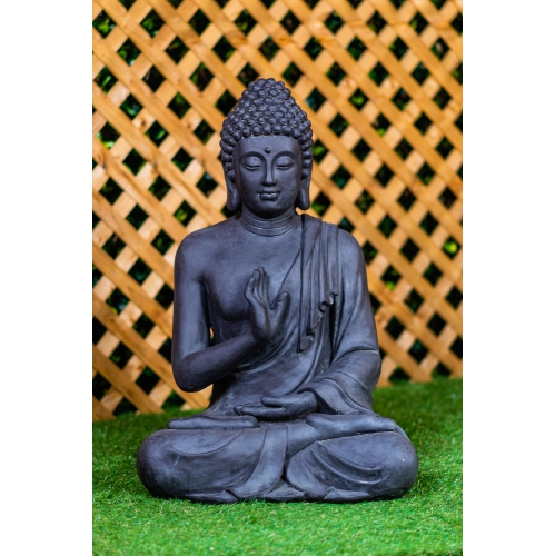 Hi-Line Gift Ltd Meditating Buddha Garden Statue - 29In High