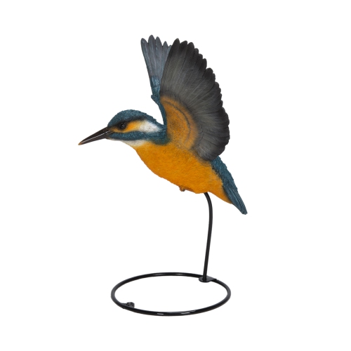 Hi-Line Gift Ltd Flying-Off Kingfisher Garden Statue