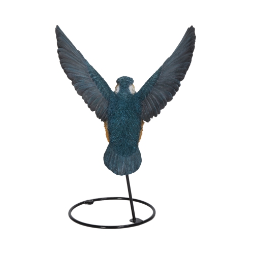 Hi-Line Gift Ltd Flying-Off Kingfisher Garden Statue