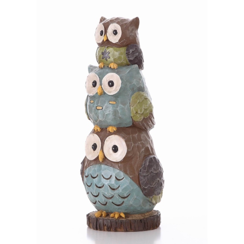 Hi-Line Gift Ltd Stacked Owls