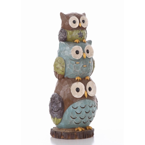 Hi-Line Gift Ltd Stacked Owls
