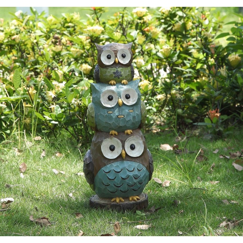 Hi-Line Gift Ltd Stacked Owls