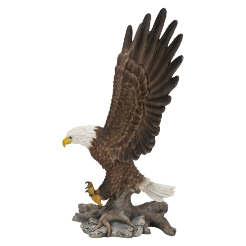 Hi-Line Gift Ltd Small Flying Eagle Garden Statue