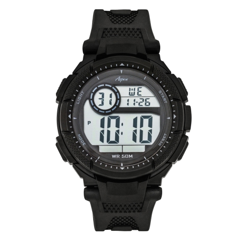 Mens Digital Sports Watch, 45mm Large Face Digital Chronograph, Resin ...