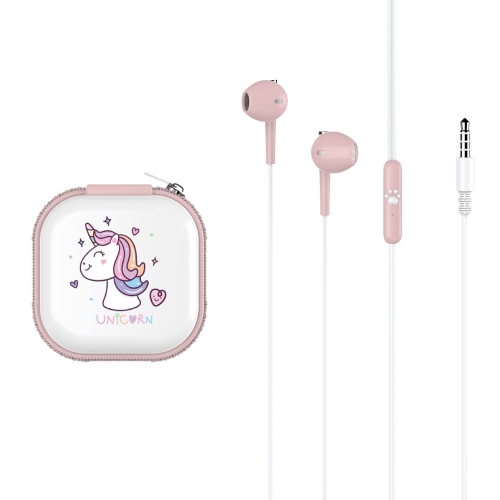 Écouteurs Écouteurs Écouteurs Joli design de licorne avec audio stéréo 3,5 mm - axGear