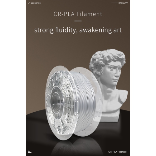 Creality – Filament d’imprimante 3D CR-PLA, 1.75 mm, bobine de 1 KG
