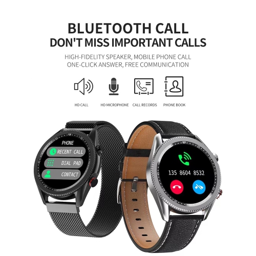 Smart Watch Music Sports Men Smartwatch IP67 Waterproof Bluetooth Call Activity Fitness Tracker - axGear