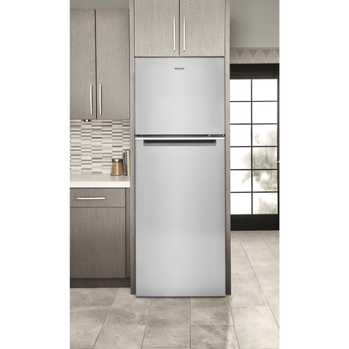 Whirlpool 25" 12.9 Cu. Ft. Top Freezer Refrigerator - Stainless Steel