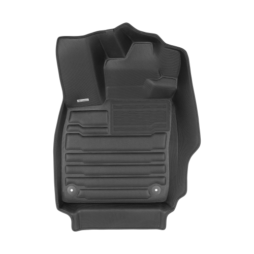 TuxMat - For Volkswagen ID.4 2021-2022 Models - Custom Car Mats - Maximum Coverage, All Weather, Laser Measured - This Full Set Includes 1st and 2nd