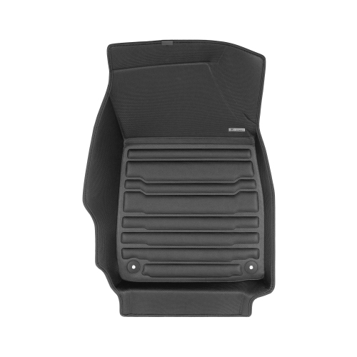 TuxMat - For Volkswagen ID.4 2021-2022 Models - Custom Car Mats - Maximum Coverage, All Weather, Laser Measured - This Full Set Includes 1st and 2nd