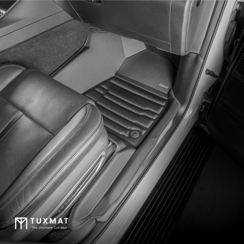 TuxMat - For Jeep Grand Wagoneer 7-Seater 2022-2026 Models - Custom Car Mats - Maximum Coverage, All Weather, Laser Measured - This Full Set Includes