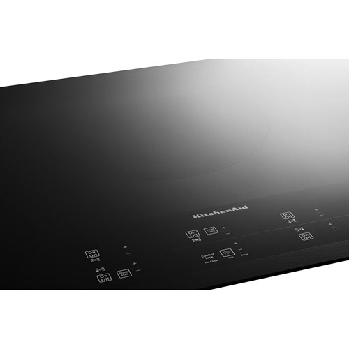 KitchenAid 36" 5-Element Electric Cooktop - Black