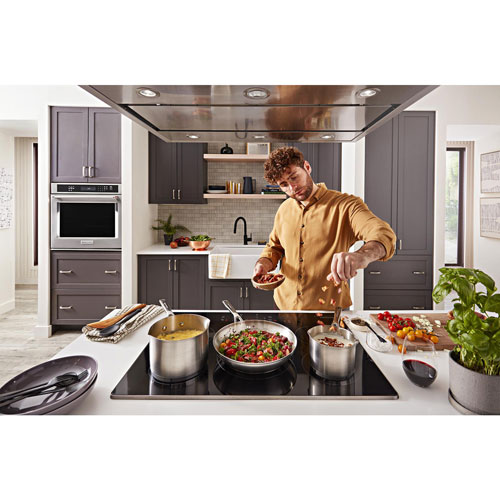 KitchenAid 30" 5-Element Induction Cooktop - Stainless Steel