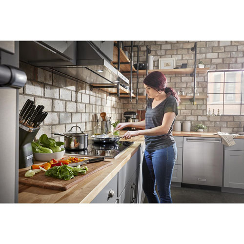 Surface de cuisson électrique 5 éléments 30 po de KitchenAid - Acier inoxydable