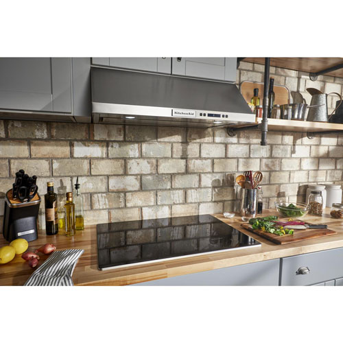 Surface de cuisson électrique 5 éléments 30 po de KitchenAid - Acier inoxydable