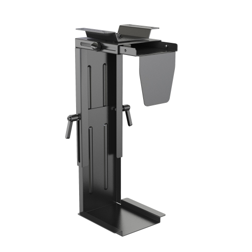SHOPPINGALL Adjustable Under Desk CPU Mount Computer Tower Holder- SA-CH02