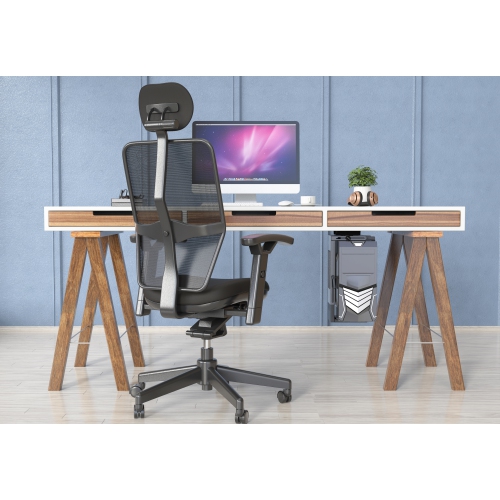 SHOPPINGALL Adjustable Under Desk CPU Mount Computer Tower Holder- SA-CH02