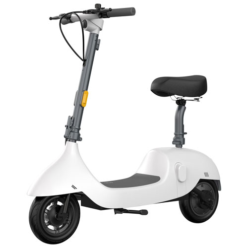 OKAI Beetle EA10A Seated Adult Electric Scooter - White - Only at Best Buy