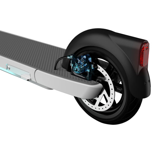 OKAI Neon ES20 Adult Electric Scooter (300W Motor/40km Range/25km/h Top Speed) - White