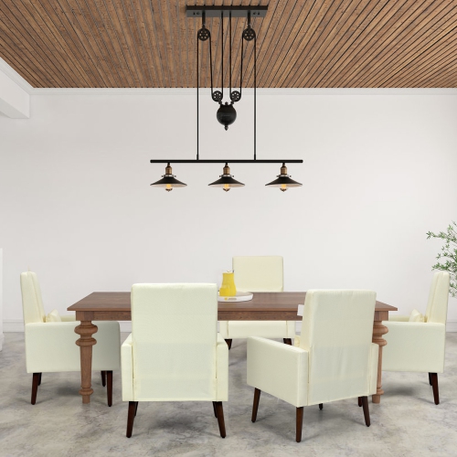 Topbuy Set of 2 Dual-use Upholstered Rocking Chair with Wood Leg & Pillow Relax Sofa Chair Beige/Dark Gray/Light Gray