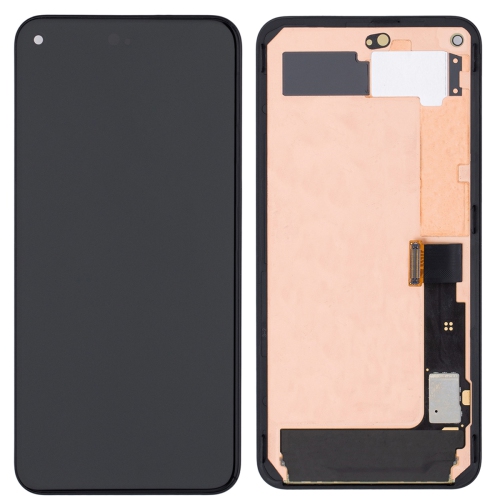 ESOURCE PARTS  Refurbished (Excellent) - Replacement Oled Display Touch Screen Digitizer Assembly With Frame for Google Pixel 5 - Just In Black