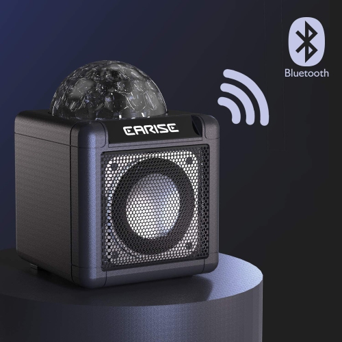 Machine à karaoké T12 d’EISE pour enfants avec microphone et haut-parleur, microphone, haut-parleur Bluetooth