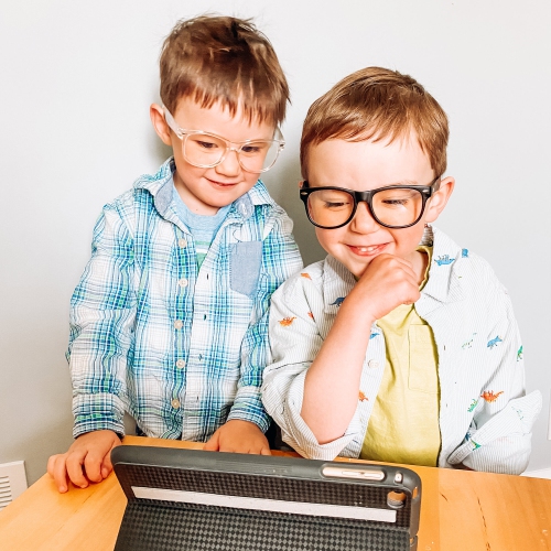 Babyfied Apparel - Screen Glasses - Black - 0-2yrs