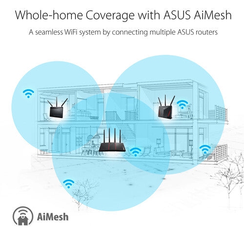 ASUS RP-AX56 AX1800 Dual-Band Wireless Range Extender