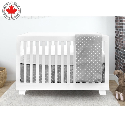 Ensemble de literie pour berceau de bébé Bebelelo pour garçons et filles - Ensemble de literie pour bébé 4 pièces