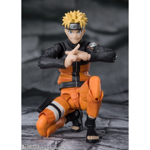 Naruto Shippuden 6 Inch Action Figure S.H. Figuarts Best Selection - Naruto Uzumaki