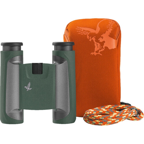 SWAROVSKI  10X25 Cl Pocket Binoculars (Green, Mountain Field Bag)