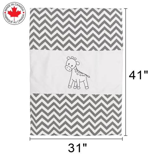 Ensemble de literie pour berceau de bébé Bebelelo pour garçons et filles - Ensemble de literie pour bébé 7 pièces