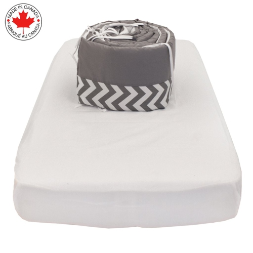 Ensemble de literie pour berceau de bébé Bebelelo pour garçons et filles - Ensemble de literie pour bébé 7 pièces