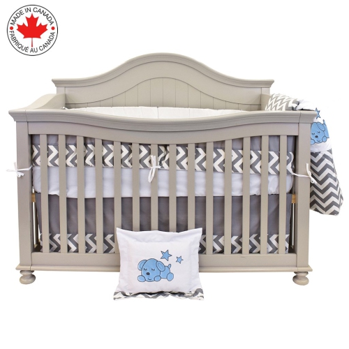 Ensemble de literie pour berceau de bébé Bebelelo pour garçons et filles - Ensemble de literie pour bébé 7 pièces