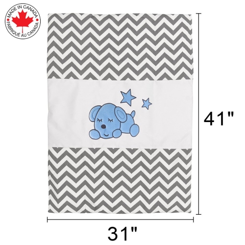 Ensemble de literie pour berceau de bébé Bebelelo pour garçons et filles - Ensemble de literie pour bébé 7 pièces