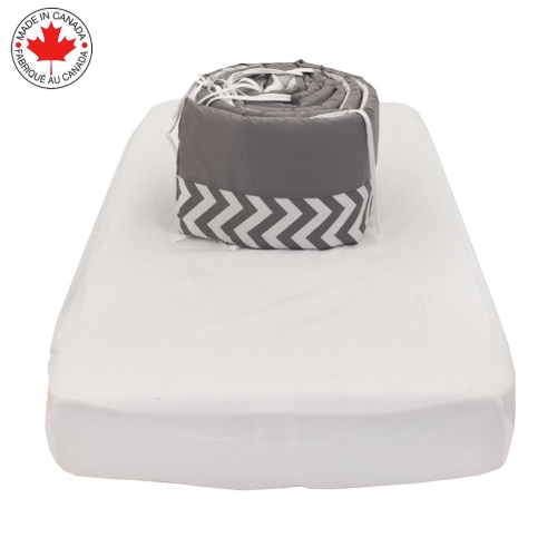 Ensemble de literie pour berceau de bébé Bebelelo pour garçons et filles - Ensemble de literie pour bébé 7 pièces