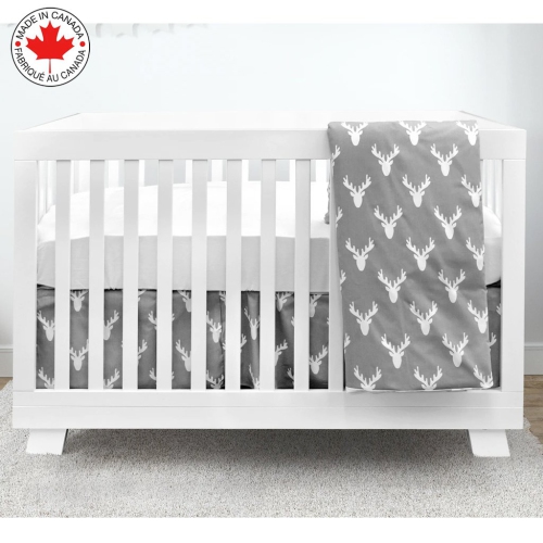 Ensemble de literie pour berceau de bébé Bebelelo pour filles - Ensemble de literie pour bébé 4 pièces