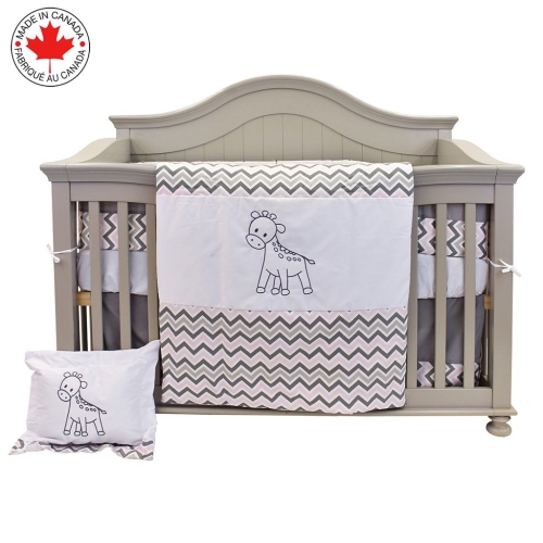 Ensemble de literie pour berceau de bébé Bebelelo pour garçons et filles - Ensemble de literie pour bébé 7 pièces