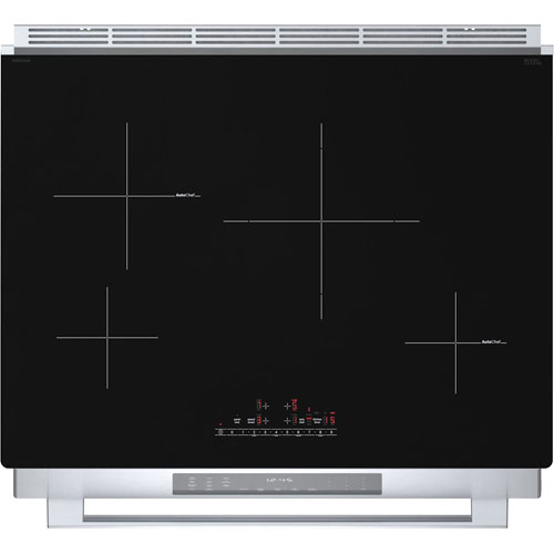 Bosch 30" 4.6 Cu. Ft. True Convection Slide-In Induction Range - Stainless Steel