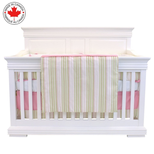 Ensemble de literie pour berceau de bébé Bebelelo pour garçons et filles - Ensemble de literie pour bébé 5 pièces