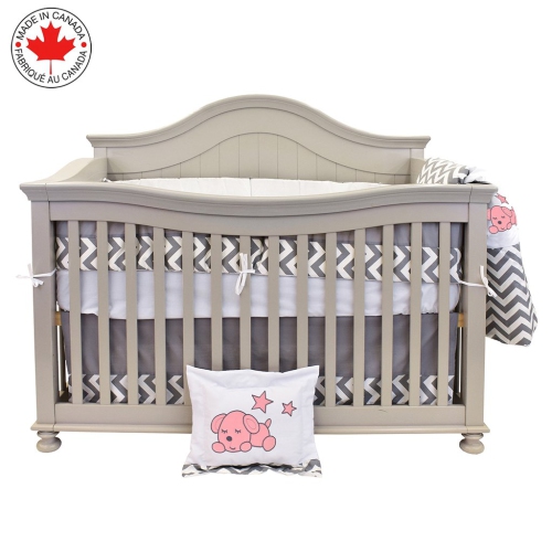 Ensemble de literie pour berceau de bébé Bebelelo pour garçons et filles - Ensemble de literie pour bébé 7 pièces