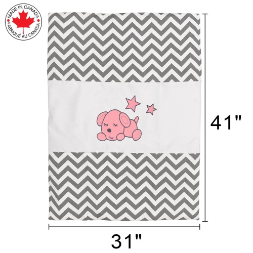 Ensemble de literie pour berceau de bébé Bebelelo pour garçons et filles - Ensemble de literie pour bébé 7 pièces